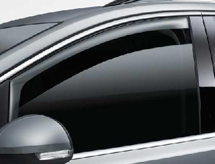 LAUTO Car shades for side windows,Car Wind Deflectors,4 Pcs Side Window Wind Deflectors & Visors,Applicable to VW sharan 